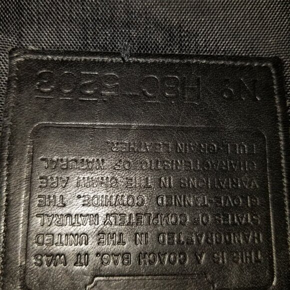 Coach Vintage Zip Portfolio Brief bag (briefcase) - Picture 12 of 12